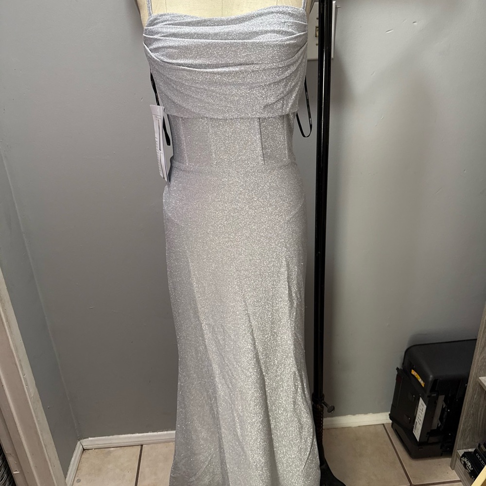 Forever 21 Silver Dress
